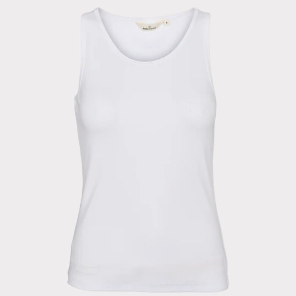 Basic Apparel Ludmilla Tank Bright White