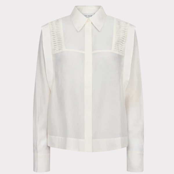 Cph Muse MOLLY-SHIRT i Jet Stream med masser detaljer