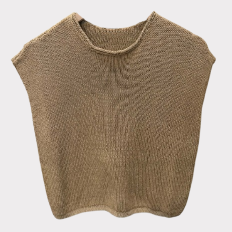 Transit Rope Knit Top Melange