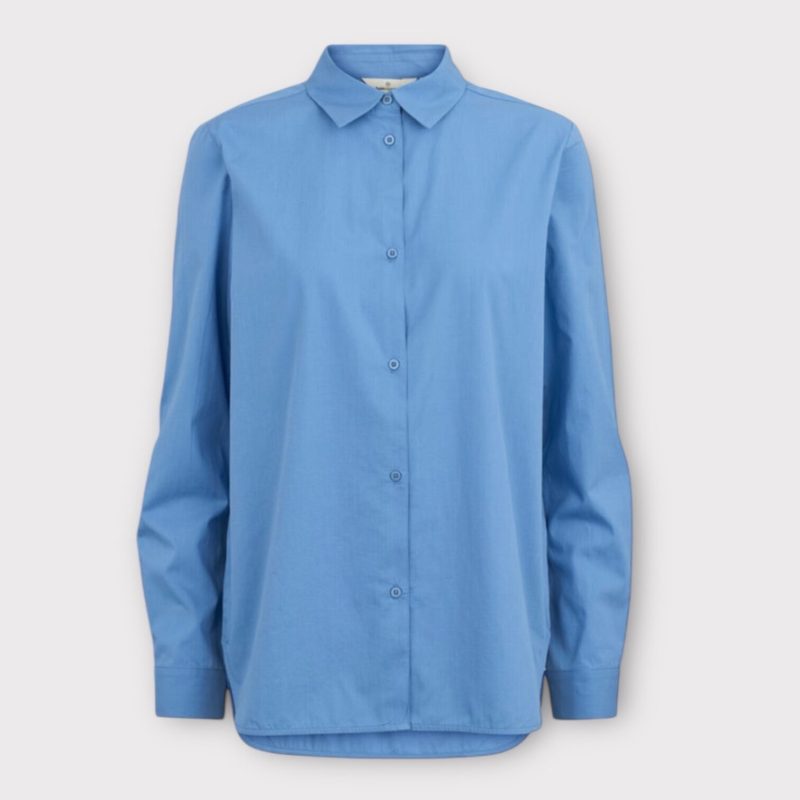Basic Apparel Vilde Classic Shirt - Riviera