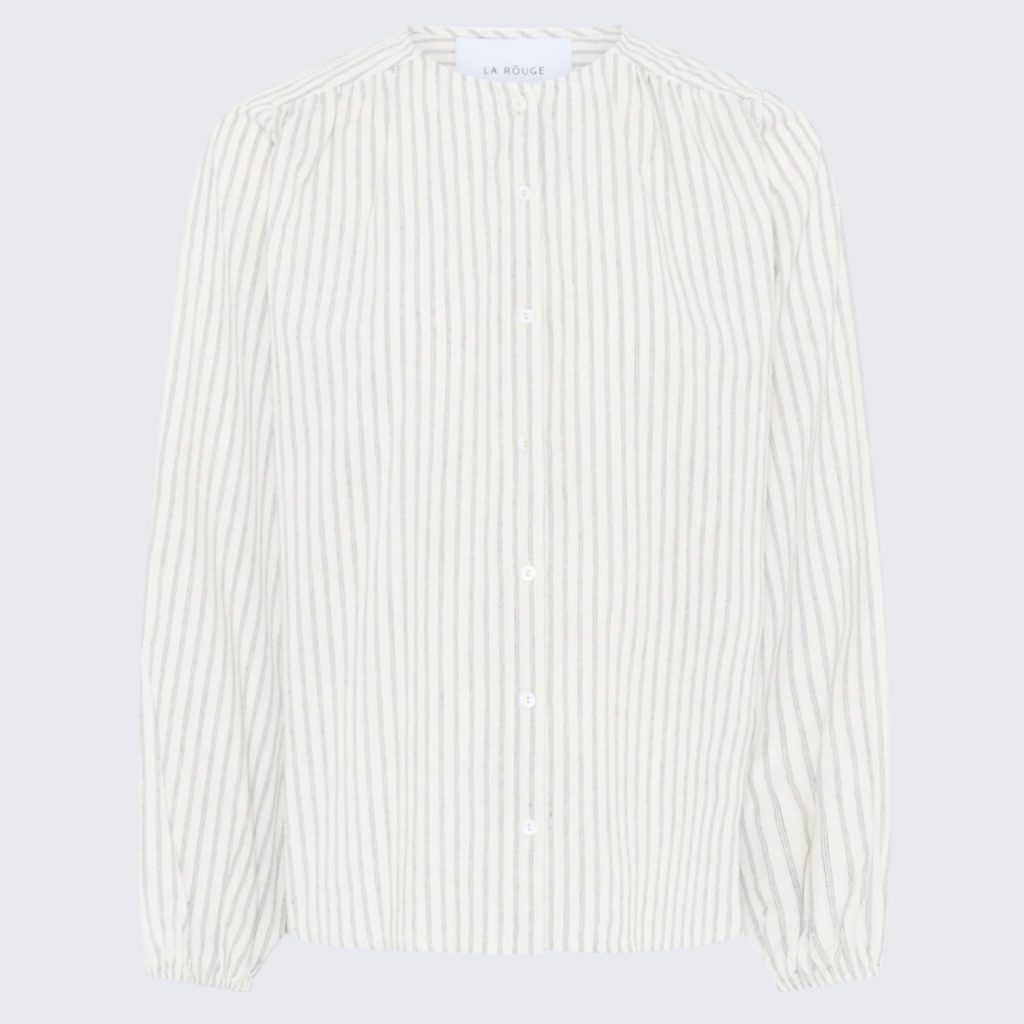 la rouge stinne blouse stripe