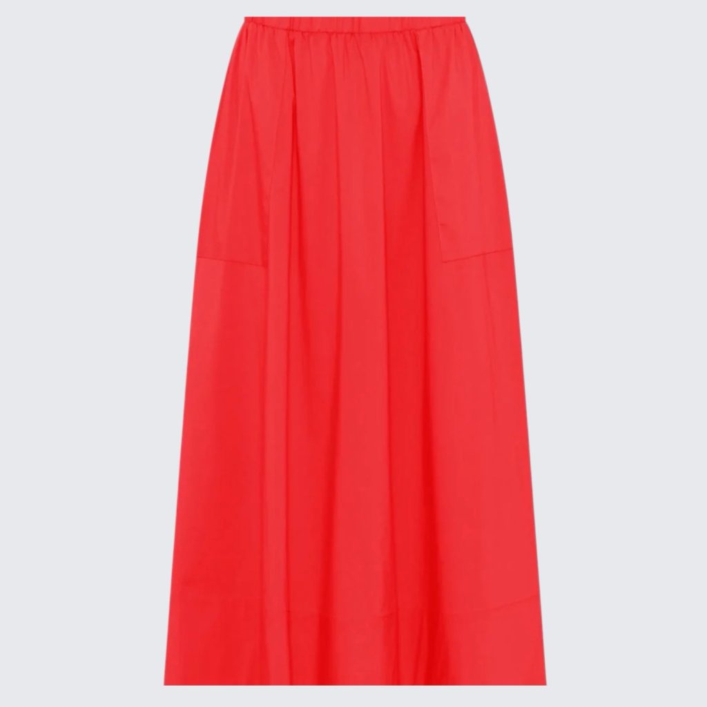 la rouge vilma skirt red