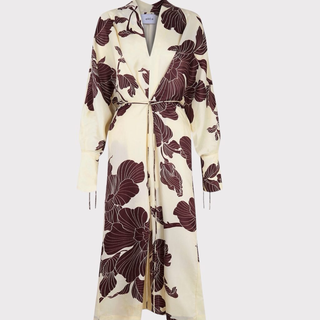 gobi dress creme/espresso