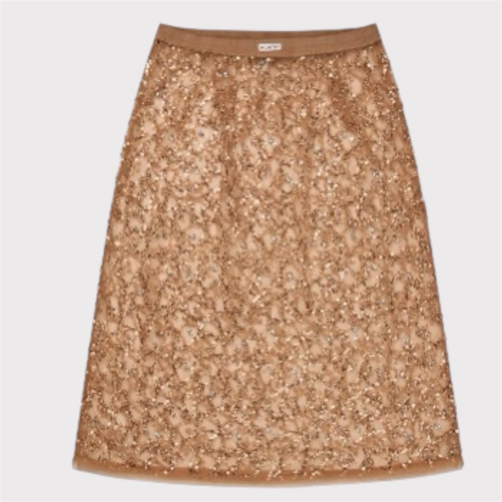 munthe ninia skirt old brass