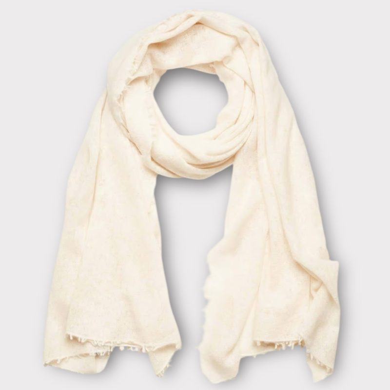 mouleta cashmere scarf nature